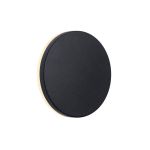 Nordlux Artego Wandlamp Aluminium Zwart 8W 468lm - 830 Warm Wit 