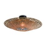 Good&Mojo Plafondlamp Kalimantan Bamboe Zwart S | Geschikt voor 1x E27 