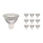 Voordeelpak 10x Noxion LED Spot GU5.3 2.5W 827 36D 230lm | Zeer Warm Wit - Vervangt 20W