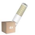 Voordeelpak 4x Osram Speciaal T Slim LED B15d Helder 8W 1055lm - 827 Zeer Warm Wit | Dimbaar - Vervangt 75W