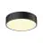SLV Medo Pro 30 Wand en Plafondlamp Aluminium Zwart Rond 10W 1350lm - 930-940 CCT | IP50 - Beste Kleurweergave - Dali Dimbaar 