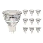 Voordeelpak 10x Noxion LEDspot GU5.3 6.1W 36D - 830 Warm Wit | Vervangt 50W