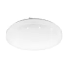 Eglo Wand en Plafondlamp Frania-S Staal Wit 14.6W 1600lm - 830 Warm Wit | IP20 